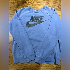 Women’s Small Nike Light Blue / Grey Crewneck / Sweatshirt / Sweater